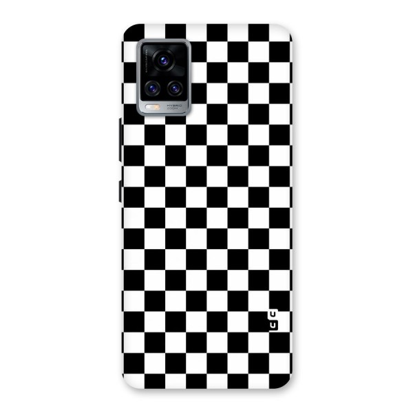 Checkerboard Back Case for Vivo V20 Pro