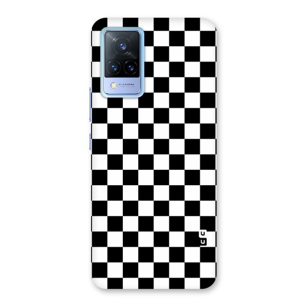 Checkerboard Back Case for Vivo V21 5G