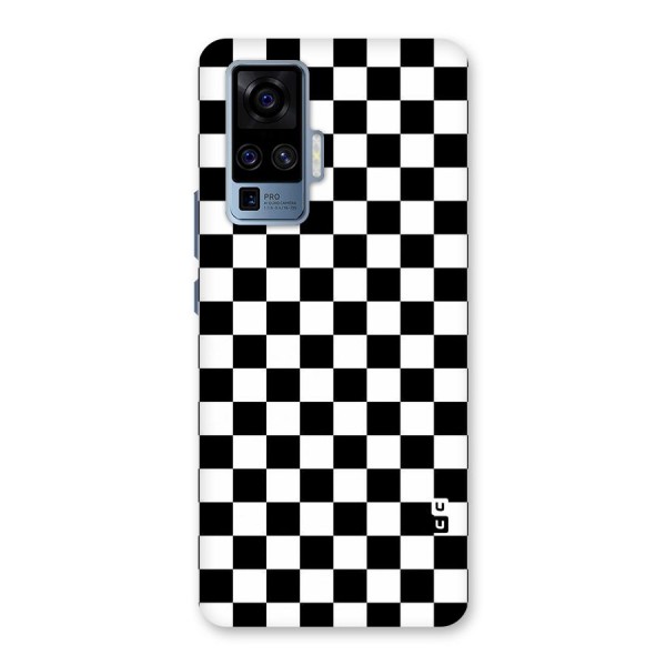 Checkerboard Back Case for Vivo X50 Pro