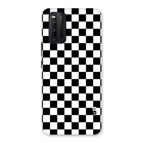 Checkerboard Back Case for Vivo iQOO 3