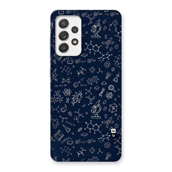 Chemistry Doodle Art Back Case for Galaxy A52