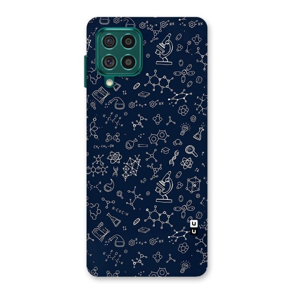 Chemistry Doodle Art Back Case for Galaxy F62