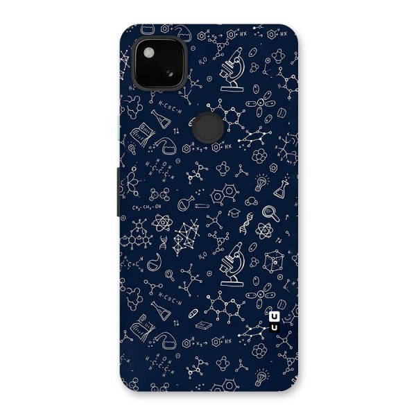 Chemistry Doodle Art Back Case for Google Pixel 4a