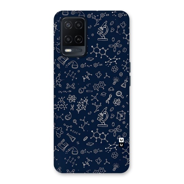 Chemistry Doodle Art Back Case for Oppo A54