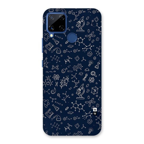 Chemistry Doodle Art Back Case for Realme Narzo 30A