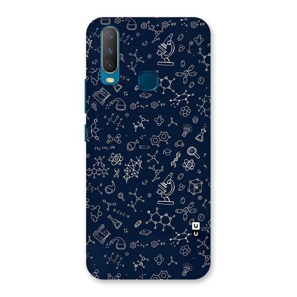 Chemistry Doodle Art Back Case for Vivo U10