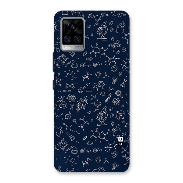 Chemistry Doodle Art Back Case for Vivo V20 Pro