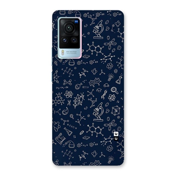 Chemistry Doodle Art Back Case for Vivo X60 Pro