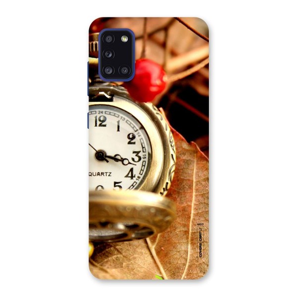 Cherry And Clock Back Case for Galaxy A31