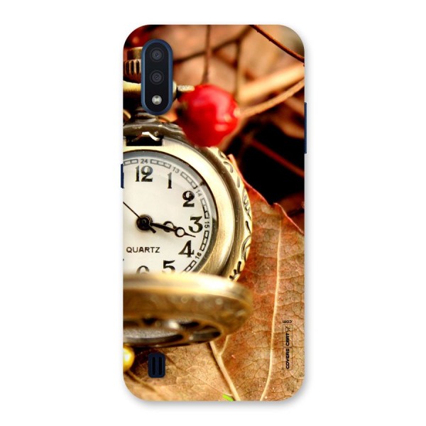 Cherry And Clock Back Case for Galaxy M01