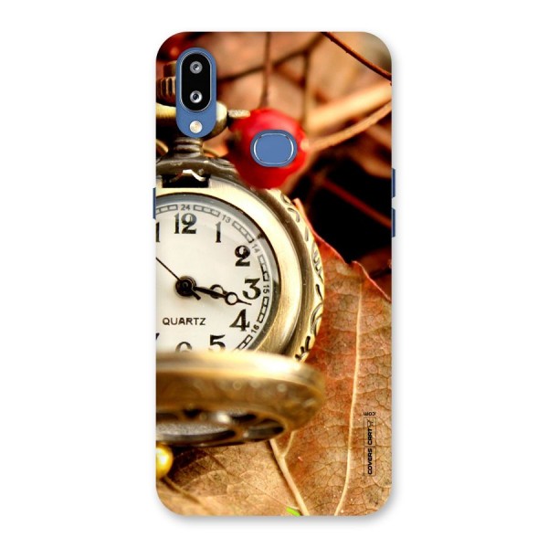 Cherry And Clock Back Case for Galaxy M01s