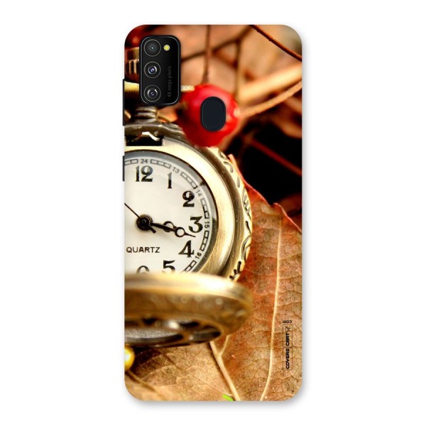 Cherry And Clock Back Case for Galaxy M21