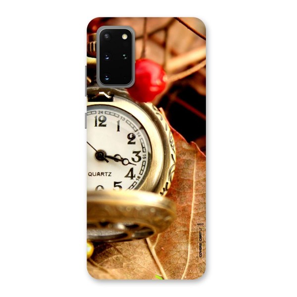 Cherry And Clock Back Case for Galaxy S20 Plus