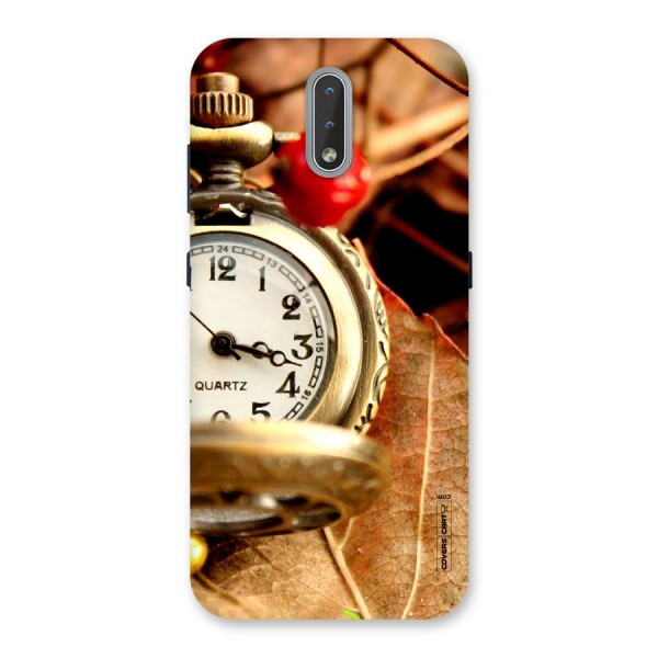 Cherry And Clock Back Case for Nokia 2.3