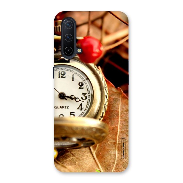 Cherry And Clock Back Case for OnePlus Nord CE 5G