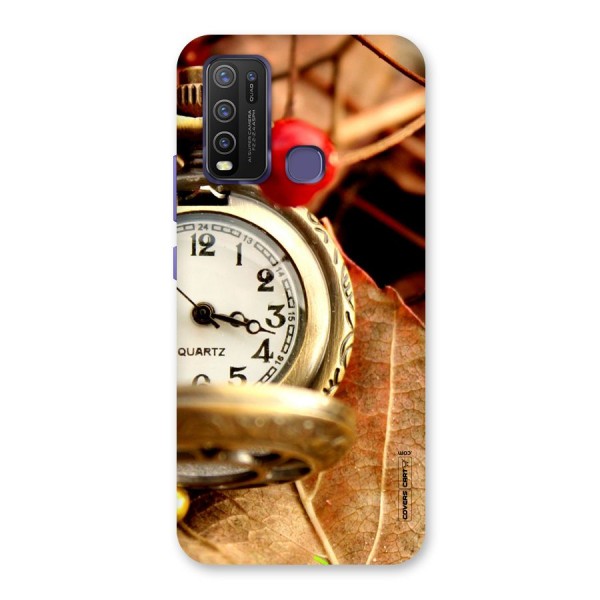 Cherry And Clock Back Case for Vivo Y30