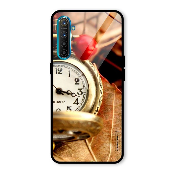 Cherry And Clock Glass Back Case for Realme XT