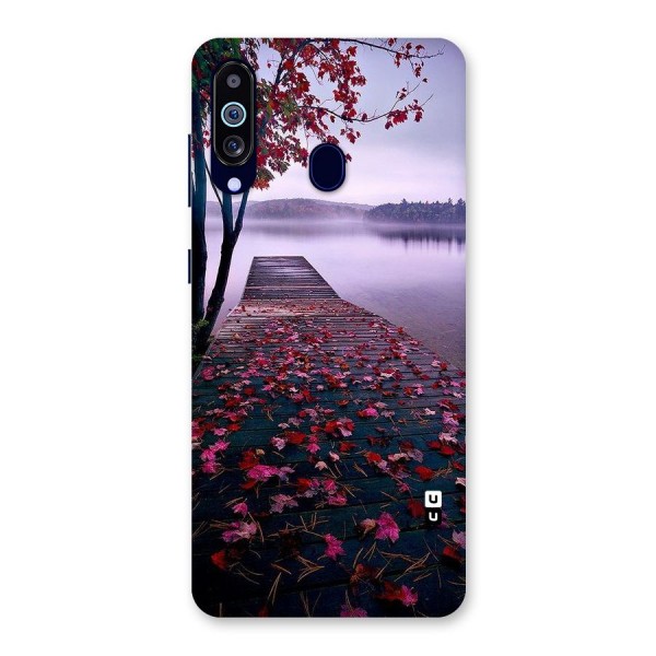 Cherry Blossom Dock Back Case for Galaxy A60