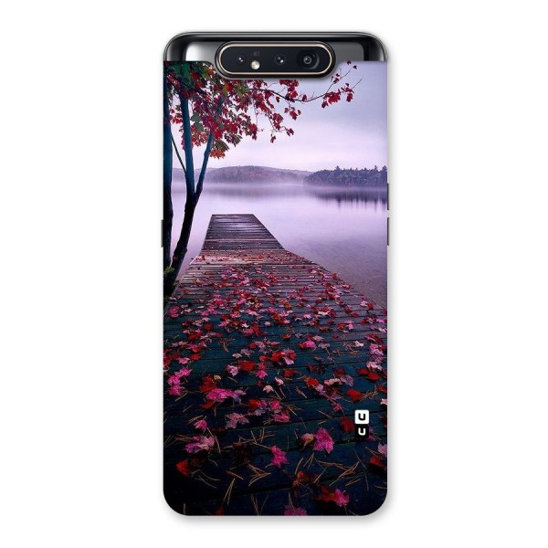 Cherry Blossom Dock Back Case for Galaxy A80