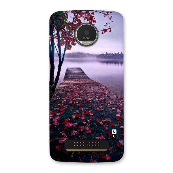 Cherry Blossom Dock Back Case for Moto Z Play