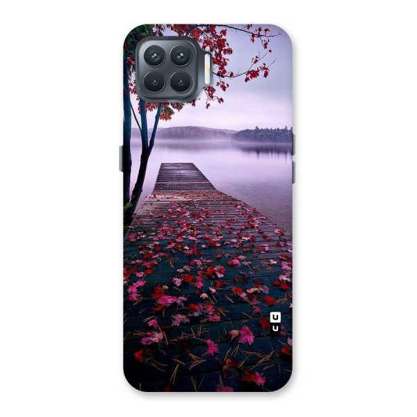 Cherry Blossom Dock Back Case for Oppo F17 Pro