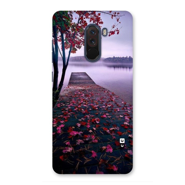 Cherry Blossom Dock Back Case for Poco F1