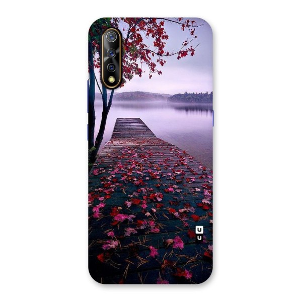 Cherry Blossom Dock Back Case for Vivo S1