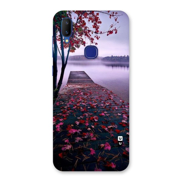 Cherry Blossom Dock Back Case for Vivo V11