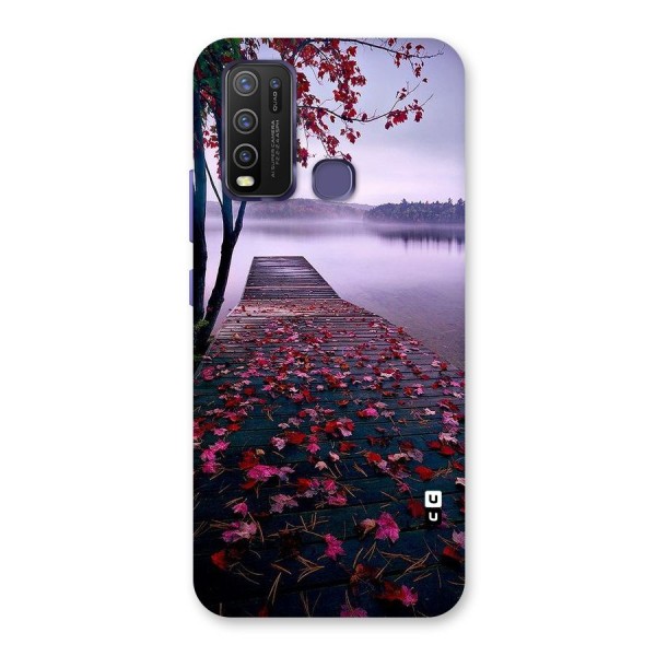 Cherry Blossom Dock Back Case for Vivo Y30