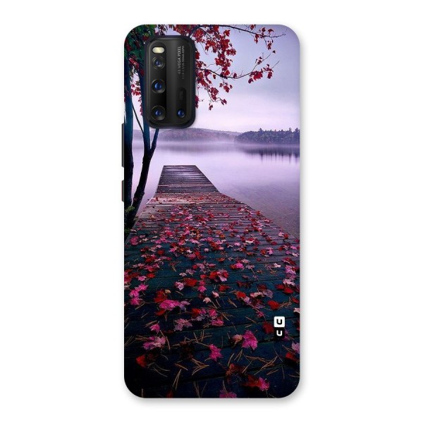 Cherry Blossom Dock Back Case for Vivo iQOO 3