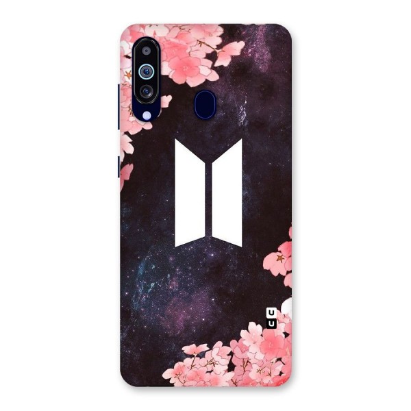 Cherry Blossom Pause Design Back Case for Galaxy A60