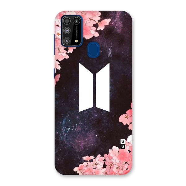 Cherry Blossom Pause Design Back Case for Galaxy F41