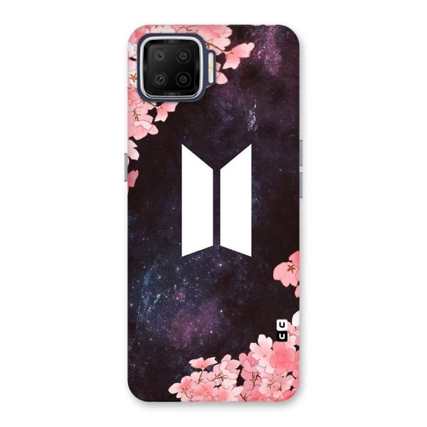 Cherry Blossom Pause Design Back Case for Oppo F17