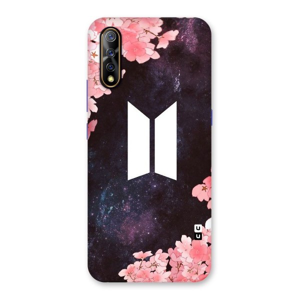 Cherry Blossom Pause Design Back Case for Vivo S1