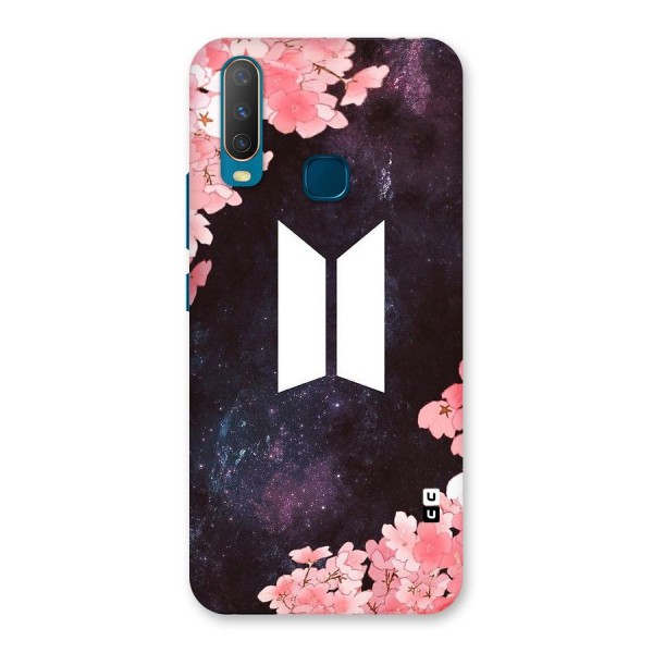 Cherry Blossom Pause Design Back Case for Vivo Y11