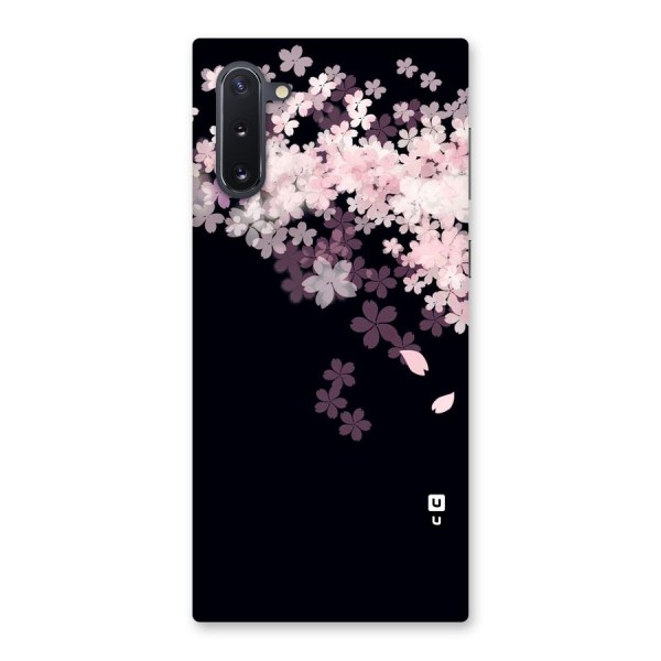 Cherry Flowers Pink Back Case for Galaxy Note 10