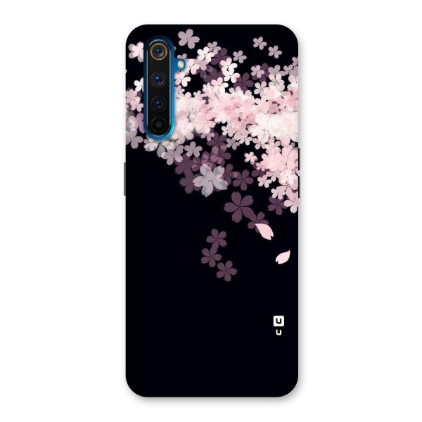 Cherry Flowers Pink Back Case for Realme 6 Pro