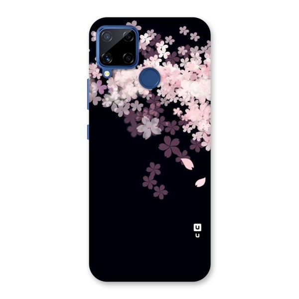 Cherry Flowers Pink Back Case for Realme Narzo 30A