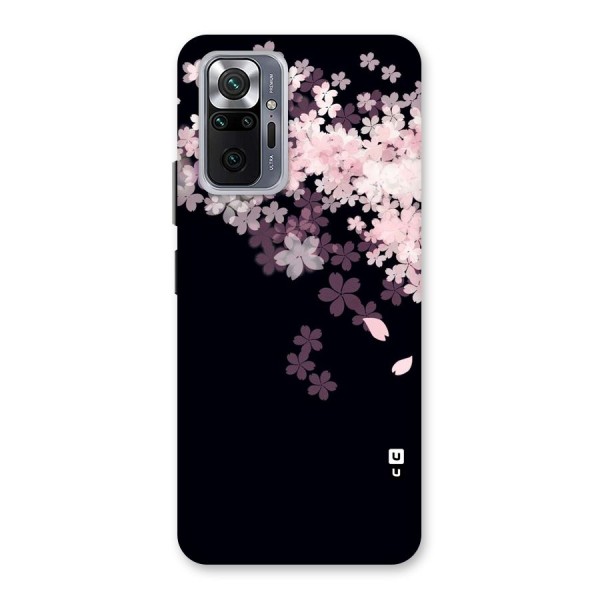 Cherry Flowers Pink Back Case for Redmi Note 10 Pro