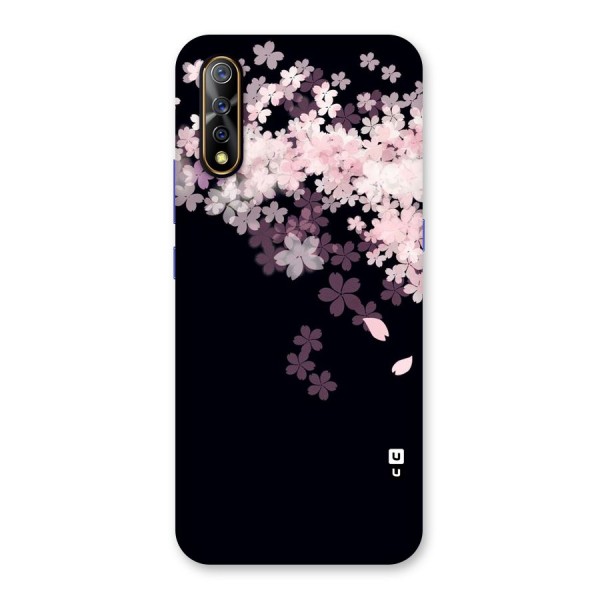 Cherry Flowers Pink Back Case for Vivo S1