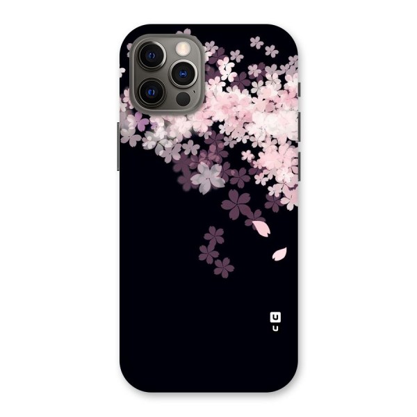 Cherry Flowers Pink Back Case for iPhone 12 Pro