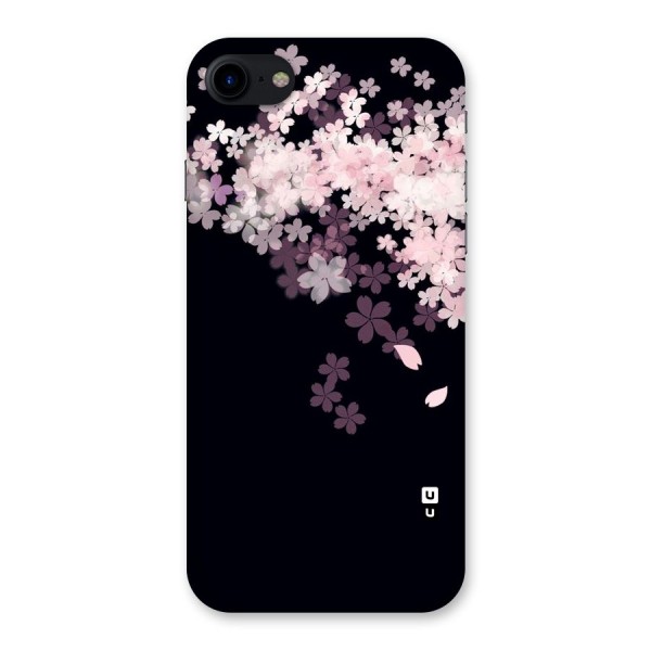 Cherry Flowers Pink Back Case for iPhone SE 2020