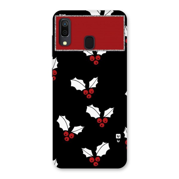 Cherry Leaf Design Back Case for Galaxy A20