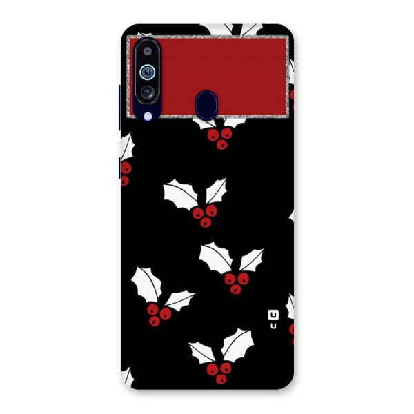 Cherry Leaf Design Back Case for Galaxy A60