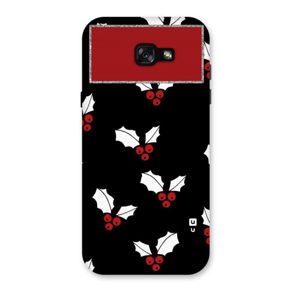 Cherry Leaf Design Back Case for Galaxy A7 (2017)