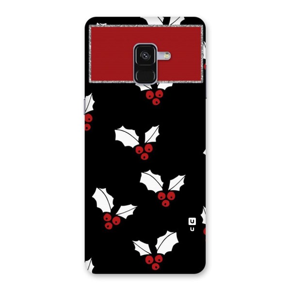 Cherry Leaf Design Back Case for Galaxy A8 Plus