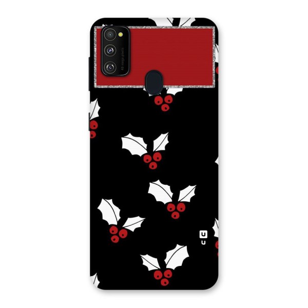 Cherry Leaf Design Back Case for Galaxy M21