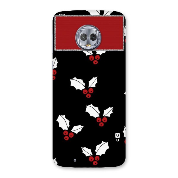 Cherry Leaf Design Back Case for Moto G6