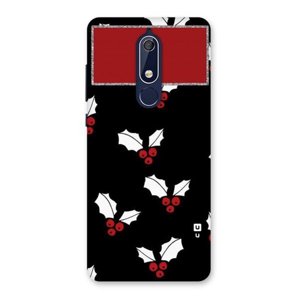 Cherry Leaf Design Back Case for Nokia 5.1