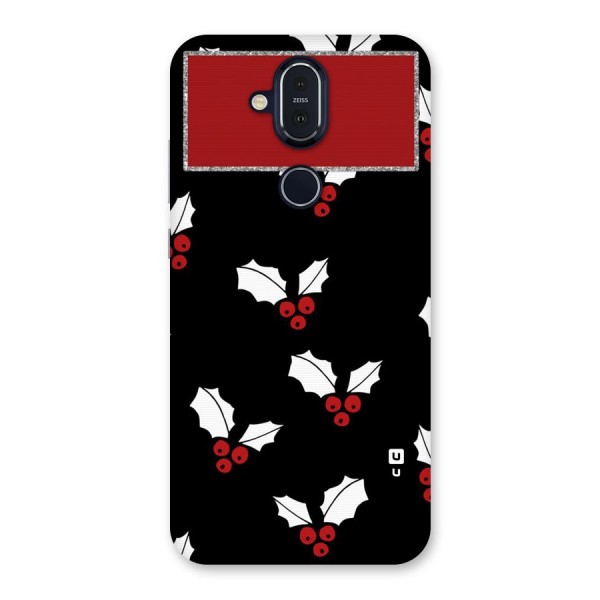 Cherry Leaf Design Back Case for Nokia 8.1